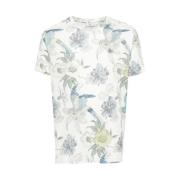 T-shirt met Grafische Print en Ronde Hals Etro , White , Heren