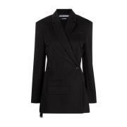 Zwarte jassen Jacquemus , Black , Dames