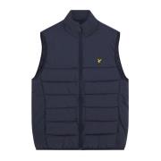 Gewatteerde Puffer Vest Lyle & Scott , Blue , Heren