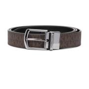 Bruin Casual 4-In-1 Logo Riem Set Michael Kors , Brown , Heren