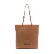 Tote Bags Love Moschino , Brown , Dames