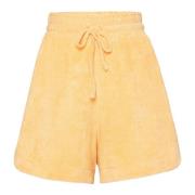 Sportieve abrikoos shorts voor comfort MVP wardrobe , Orange , Dames