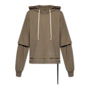 Hustler hoodie Rick Owens , Brown , Heren