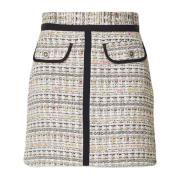 Short Skirts Bruuns Bazaar , Beige , Dames