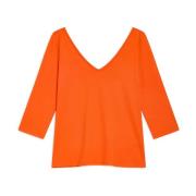 T-Shirts Maliparmi , Orange , Dames
