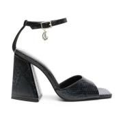 Sandals Just Cavalli , Black , Dames