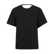 Edjy Katoenen T-shirt Zwart IRO , Black , Dames