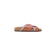 Multicolor Leren Infrabijoux Crossover Sandalen Maliparmi , Multicolor...