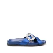 Sandals Manolo Blahnik , Blue , Dames