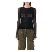 T-Shirts Blumarine , Black , Dames