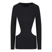Long Sleeve Tops Balenciaga , Black , Dames