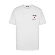 T-Shirts Moschino , White , Heren