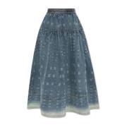 Astrid denim rok Ulla Johnson , Blue , Dames