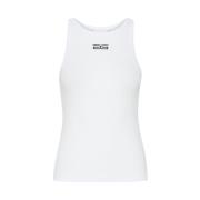 DrewGZ Mouwloze Top Gestuz , White , Dames