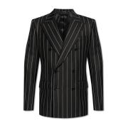 Wollen blazer Dolce & Gabbana , Black , Heren