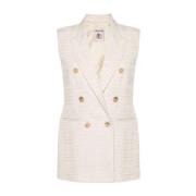 Vests Semicouture , Beige , Dames