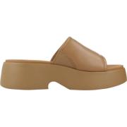 Sliders Camper , Brown , Dames