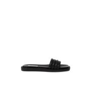 Zwarte Sandalen Steve Madden , Black , Dames