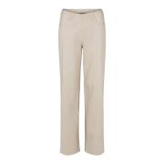 Straight Trousers LauRie , Beige , Dames