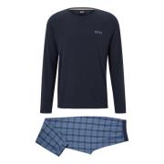 Heren Pyjamaset Hugo Boss , Blue , Heren