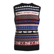 Sleeveless Knitwear Loverboy by Charles Jeffrey , Multicolor , Heren
