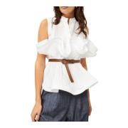 Blouses & Shirts Souvenir , White , Dames