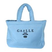 Celeste Sponge Shopper Tas Gaëlle Paris , Blue , Dames