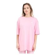 T-Shirts Adidas Originals , Pink , Dames
