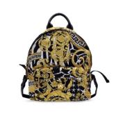 Pre-owned Canvas backpacks Versace Pre-owned , Yellow , Dames