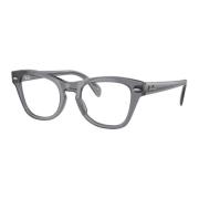 Transparent Grey Eyewear Frames Ray-Ban , Gray , Unisex