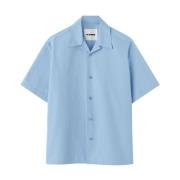 Short Sleeve Shirts Jil Sander , Blue , Heren