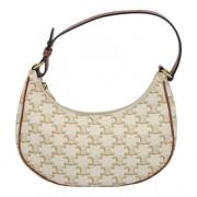 Pre-owned Canvas celine-bags Celine Vintage , Beige , Dames