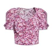 Nunila patroon top IRO , Pink , Dames