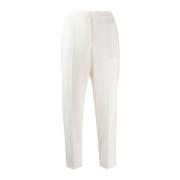 Cropped Trousers Theory , White , Dames