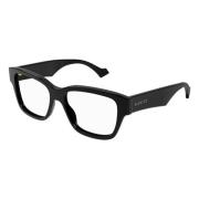 Zwarte brillenframes Gucci , Black , Unisex