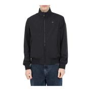 Polyester Jas Blauer , Black , Heren