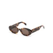 Peri051 6064 Zonnebril Palm Angels , Brown , Unisex