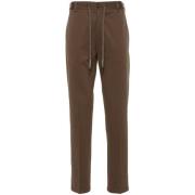 Slim-fit Trousers Circolo 1901 , Brown , Heren