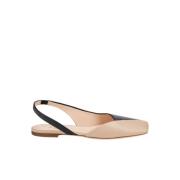 Ballerina Flats met uitsnede AGL , Beige , Dames