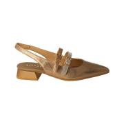 Gouden Metallic Ballet Flats Vrouwen Hispanitas , Yellow , Dames