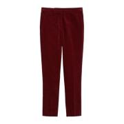 Straight Trousers Iblues , Red , Dames