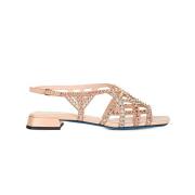 Flat Sandals Loriblu , Beige , Dames