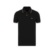 Stijlvolle T-shirts en Polos Emporio Armani , Black , Heren