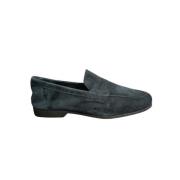 Blauwe platte schoenen Antica Cuoieria , Blue , Heren