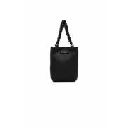 Mini Tas Camilla Zwart Leer Gianni Chiarini , Black , Dames