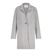 Single-Breasted Coats Lisa Yang , Gray , Dames