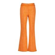 Wide Trousers Etro , Orange , Dames