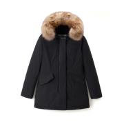 Zwarte Urban Touch Donsjas Woolrich , Black , Dames