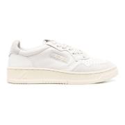 Retro Wit Leren Sneaker Autry , White , Dames