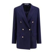 Blazers Tagliatore , Blue , Dames